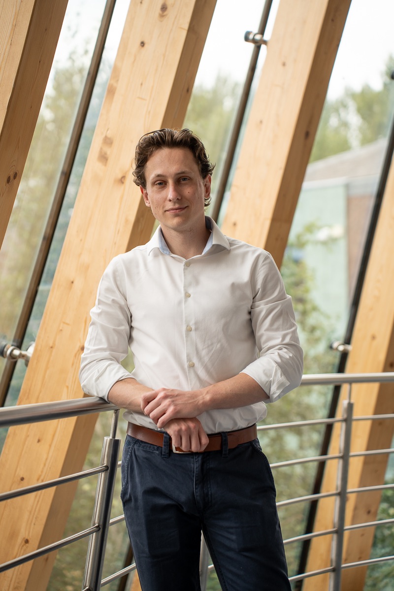 Piotr Maryanski, founder of Crunchy Ads, in Durham